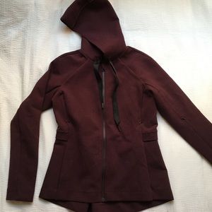 Lululemon cute peplum overcoat!